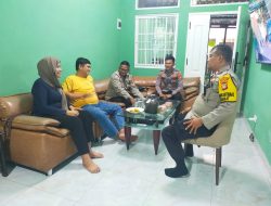 Kanit Binmas Polsek Senen Silaturahmi Dengan Pengurus Pokdarkamtibmas