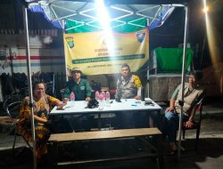 Patroli Malam Hari, Babinkamtibmas Ajak Warga Aktif Jaga Kamtibmas