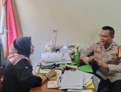Memasuki Masa Kampanye Bhabinkamtibnas Kelurahan Cempaka Putih Timur Sambang Ke PPS