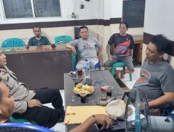 Bhabinkamtibmas Karet Tengsin Kunjungan Dengan Ketua RW 07, Staf RW Dan Para Ketua RT Menjelang Pilkada