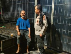 Patko 1051 Patroli Dini Hari Dan Berikan Imbauan Kepada Warga Jalan Wahid Hasyim