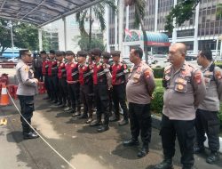 Apel Kesiapan Pengamanan Dan Antisipasi Unjuk Rasa Di PT. Tri Megah Bangun Persada
