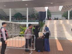 Patko 1051 Polsektro Tanah Abang Patroli Sore Hari Dan Sambangi Security Event Gedung Istora Senayan