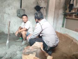 Patko 1051 Polsektro Tanah Abang Patroli Pagi Hari Dan Berikan Imbauan Kepada Pekerja Bangunan