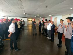 Binmas Kebon Sirih Pengamanan Giat Simulasi Kebakaran Di Plaza Bank Indek