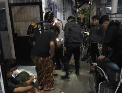 Patroli Kewilayahan Unit Samapta Polsek Johar Baru Melakukan Imbauan Dan Pembinaan Remaja