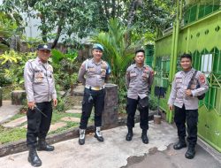 Polsek Johar Baru Melakukan Pengamanan Dan Monitoring Acara Kegiatan Forest 2024 SMK Negeri 14 Jakarta