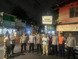 Gelar Patroli Gabungan Tiga Pilar, Polsek Senen Antisipasi 3C, Premanisme, dan Gangguan Kamtibmas