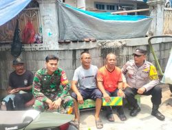Sinergitas TNI-Polri, Bhabinkamtibmas Dan Babinsa Johar Baru Patroli Kewilayahan Pastikan Tahapan Pilkada Aman dan Damai