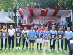 Perkokoh Sinergitas, Kodam Jaya Dan Polda Metro Jaya Gelar Olahraga Bersama