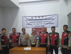 Patroli Mobile dan Strong Points Pagi Hari Polsek Johar Baru Anti Tawuran Ciptakan Suasana Pilkada Aman dan Damai