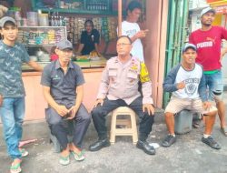 Jaga Kamtibmas Pilkada Damai, Bhabinkamtibmas Berikan Himbauan Warga Binaannya