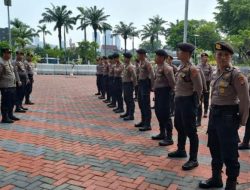Rutin Pengamanan Dan Antisipasi Unjuk Rasa Di Gedung DPR RI