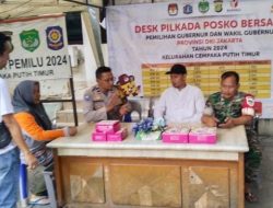 Desk Pilkada Posko Bersama Kelurahan Cempaka Putih Timur