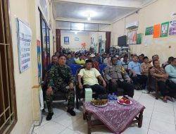 Bhabinkamtibmas Kelurahan Sumur Batu Hadiri Pemilihan LMK Tingkat Kelurahan Di Wilayah Jakarta Pusat