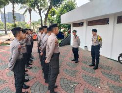 Minggu Hari Apel Pengamanan Dan Antisipasi Unjuk Rasa Di Gedung DPR RI