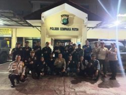 Silaturahmi Kapolsek Cempaka Putih Dengan Pokdarkamtibmas