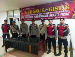 Patroli Cipta Kondisi Polsek Johar Baru Antisipasi Rawan Tawuran dan Pengecekan Gudang Logistik Pilkada
