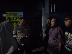 Cegah Tawuran Di Tingkatkan Dengan Patroli Jalan Kaki di Gang Rumah Warga