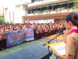 Polsek Metro Tanah Abang Deklarasi Anti Tawuran Pelajar SMAN 7 Jakarta