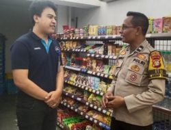 Bhabinkamtibmas Cempaka Putih Timur Sambangi Miinimarket