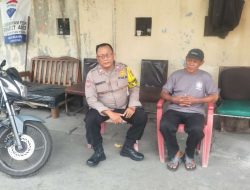 Patroli Dialogis Bhabinkamtibmas Johar Baru Sambangi Petugas Keamanan Komplek DPS