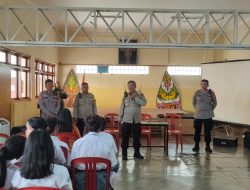 Pencegahan Dan Edukasi, Kanit Binmas Polsek Senen Hadiri Deklarasi Anti Tawuran Pelajar SMA Santo Fransiskus
