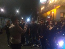 Patroli Pagi Hari dan Cegah Tawuran Kapolsubsektor Galur Imbauan Bubarkan Berkumpulnya Anak-anak Remaja