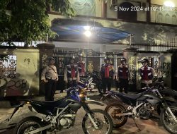 Patroli Bermotor Polsek Johar Baru Mengantisipasi Aksi Tawuran dan Kejahatan Jalanan Pagi Hari