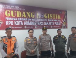 Pengamanan Gudang Logistik Pemilukada oleh Personel Polsek Johar Baru, Jaminan Keamanan Jelang Pilkada