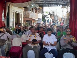 Bhabinkamtibmas Kampung Rawa dan Anggota Binmas Melaksanakan Monitoring Kegiatan Reses Anggota DPRD Komisi B DKI Jakarta