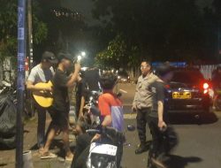Patroli Tiga Pilar Menteng Hadir Untuk Antisipasi Tawuran Antar Pemuda Di Jalan Kali Pasir Menteng