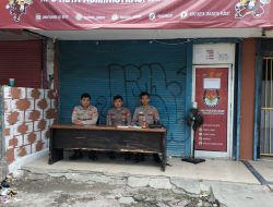 Polsek Kemayoran melakukan Pengamanan KPUD Untuk Menjaga Pilkada DKI Jakarta Aman dan Damai