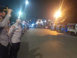 Pemantauan Menjelang Subuh Perbatasan Jembatan Menteng Tenggulun Antisipasi Kejahatan Jalanan