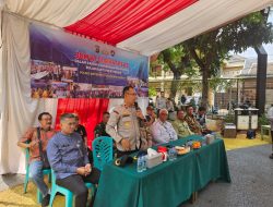 Polsek Metro Gambir Gelar Kegiatan Jumat Curhat Plus untuk Tingkatkan Kamtibmas di Kelurahan Cideng