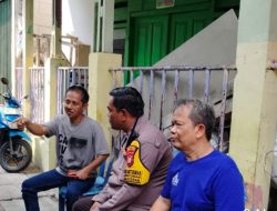 Bhabinkamtibmas Kelurahan Kemayoran Melaksanakan Kegiatan Patroli dan Sambang Dialogis