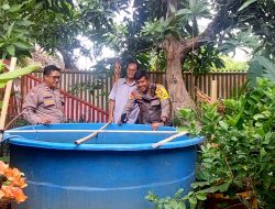 Bhabinkamtibmas Kelurahan Cempaka Baru Monitoring Ketahanan Pangan