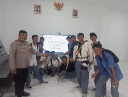 Kanit Binmas Polsek Johar Baru Gelar Deklarasi No Tawuran dan No Narkoba Pelajar SMK Kampung Jawa Jakarta