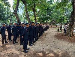Polsek Sawah Besar Gelar Pengamanan Aksi Unjuk Rasa oleh FSPMI di Kementerian Perekonomian