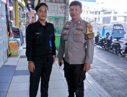 Bhabinkamtibmas Kebon Kacang Patroli Dialogis Siang Hari Pertokoan Pasar Blok C Antisipasi Copet