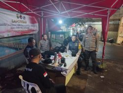 Bhabinkamtibmas Cikini Pemantauan Di Posko Nila Jaya Untuk Antisipasi Tawuran Warga