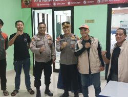 Wakapolsek Metro Menteng Pengecekan Kantor PPK Menteng Untuk Ciptakan Pilkada Aman Dan Damai