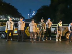 Untuk Mencegah Kejahatan Malam Hari, Patroli Tiga Pilar Menteng Hadir Di Perbatasan Menteng Tenggulun