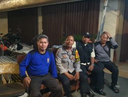 Bhabinkamtibmas Pasar Baru Lakukan Patroli Dialogis Antisipasi Gangguan Kamtibmas