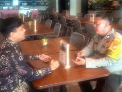 Patroli Dialogis Bhabinkamtibmas Karang Anyar Di Area Perhotelan