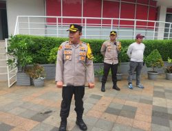 Kapolres Metro Jakarta Pusat Pimpin Apel Pengamanan Di Bundaran HI