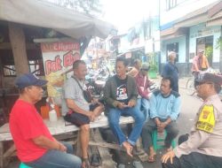 Bhabinkamtibmas Johar Baru Sambang Tokoh Masyarakat dan Warga Jaga Wilayah Aman Jelang Libur Nataru