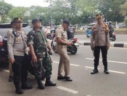 Tiga Pilar Kecamatan Cempaka Putih Amankan Perayaan Natal di Gereja Paskalis