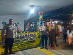 Operasi Lilin Jaya 2024, Pengamanan Ibadah Kebaktian Gereja Theresia Menteng