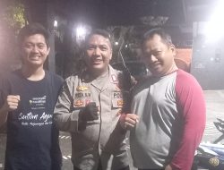 Patroli Kamtibmas Petugas Security Jalan Mangunsarkoro Menteng